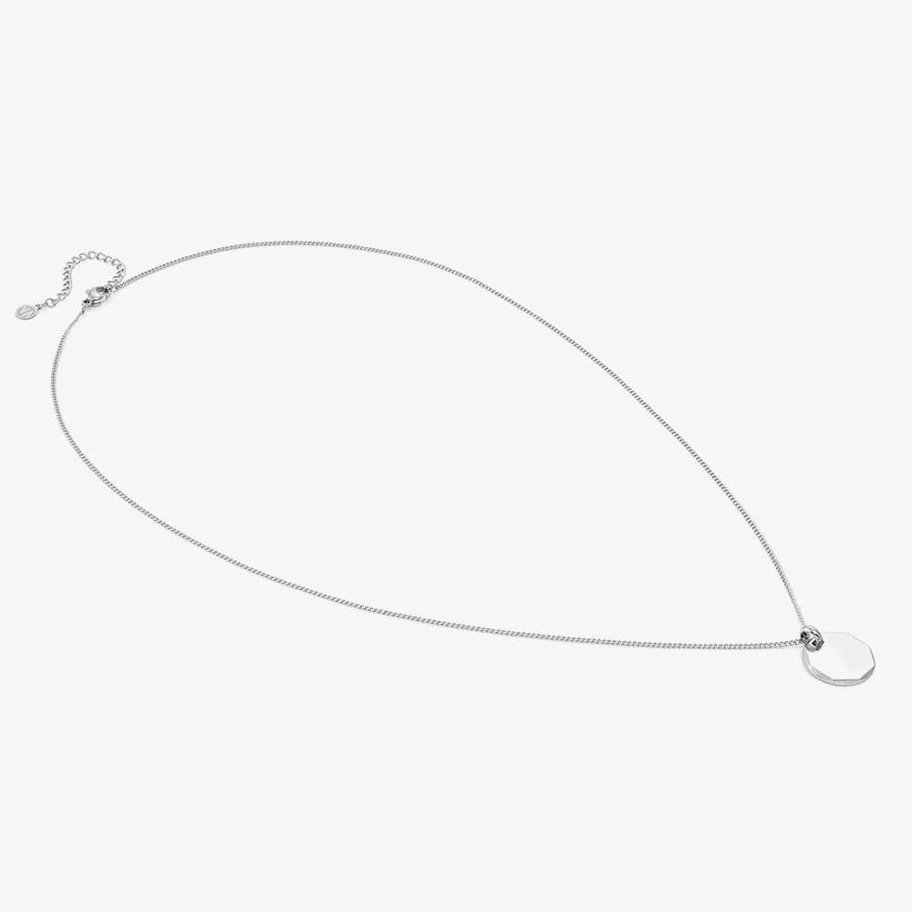 Nomination Sempre Con Me Engravable Hexagonal Disc Necklace