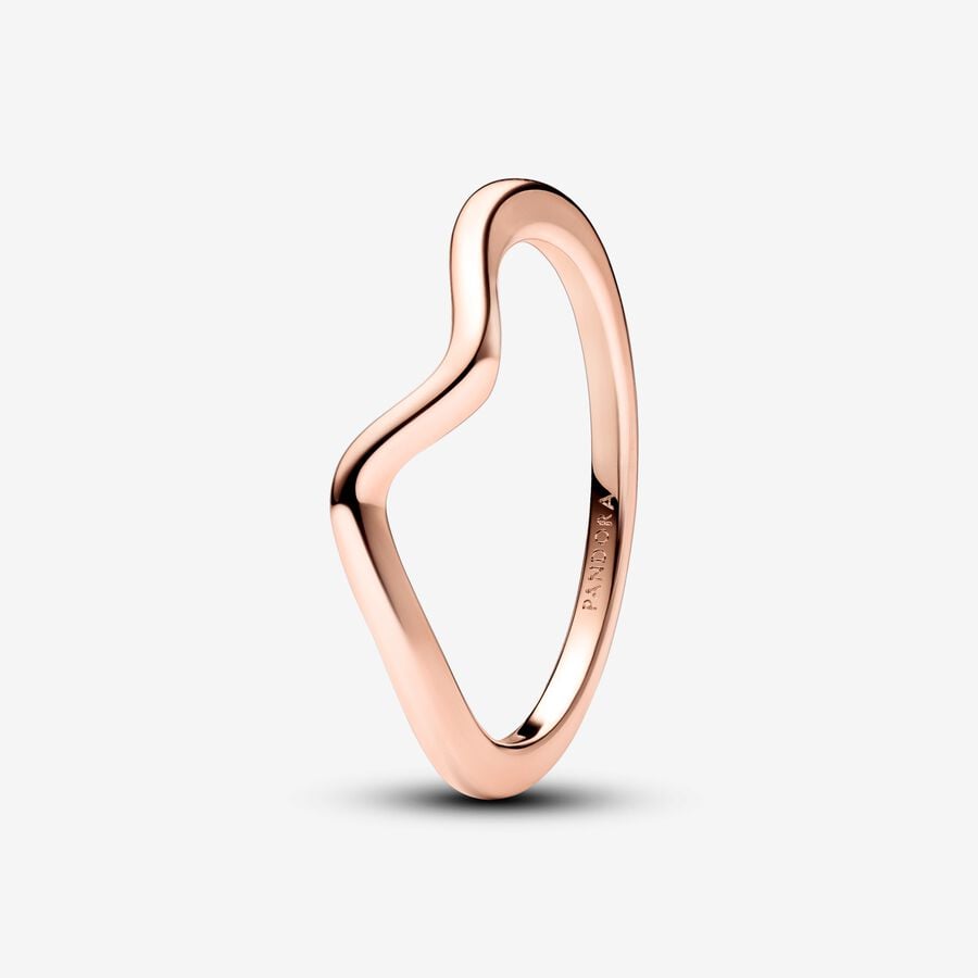 Polished Wave Ring