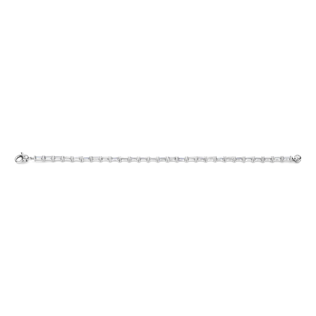 TI SENTO Silver Tennis Bracelet 23041ZI