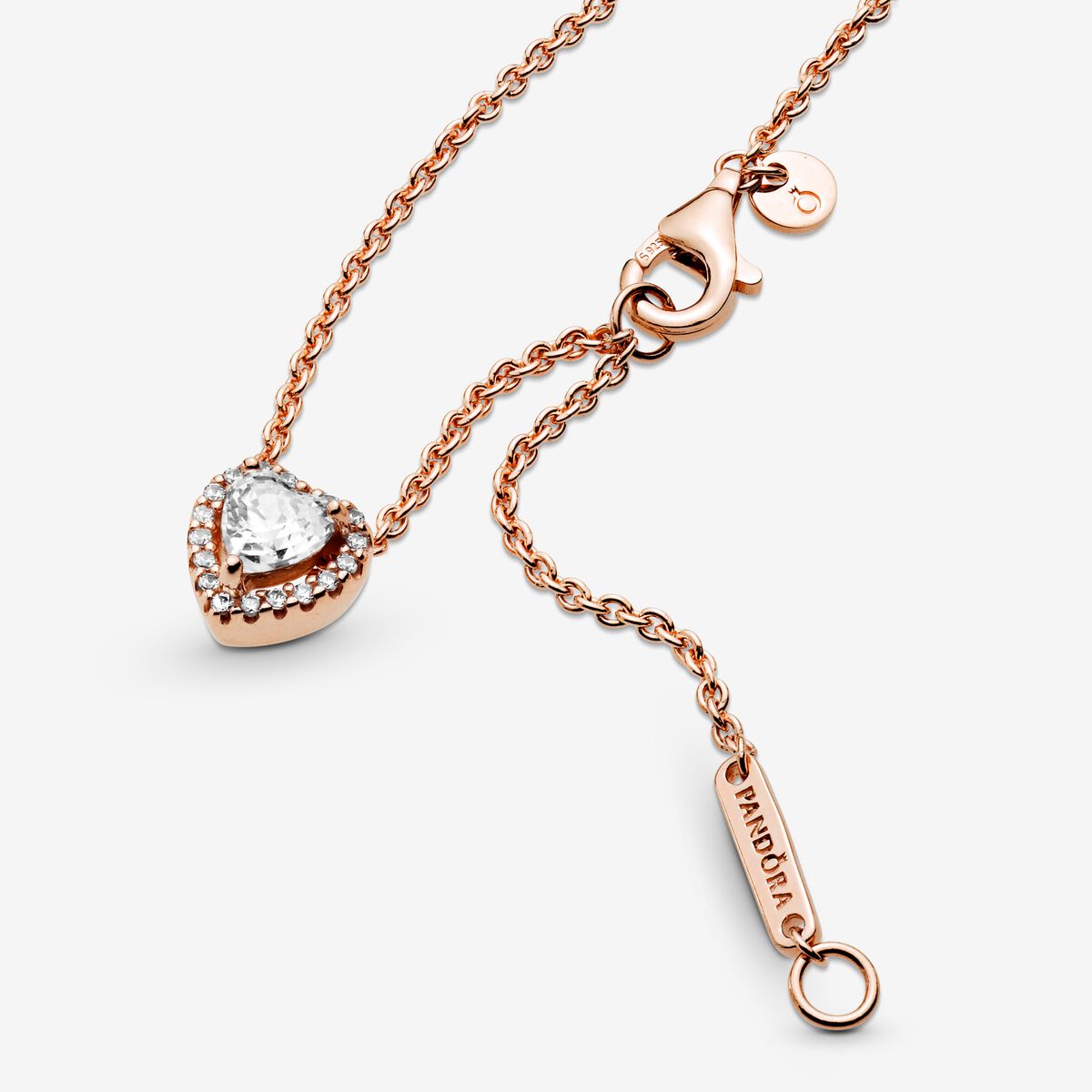 Pandora Sparkling Elevated Heart Collier Necklace – Coe & Co. Stores