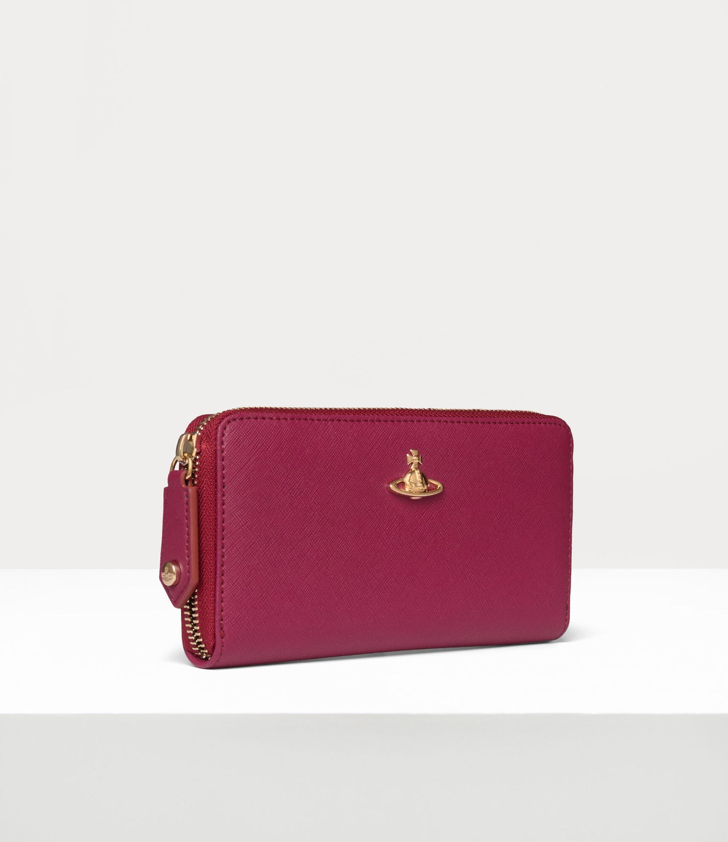 Vivienne Westwood Classic Zip Round Wallet Red