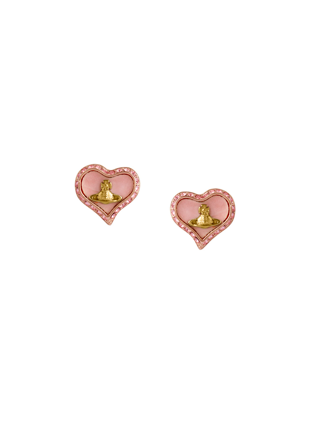 Vivienne Westwood Petra Rose Gold Tone Earrings – Coe & Co