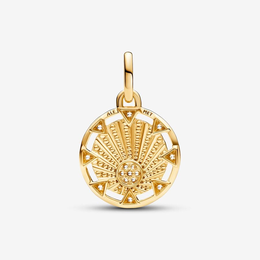 Pandora ME Power of the Light Sun Medallion Charm