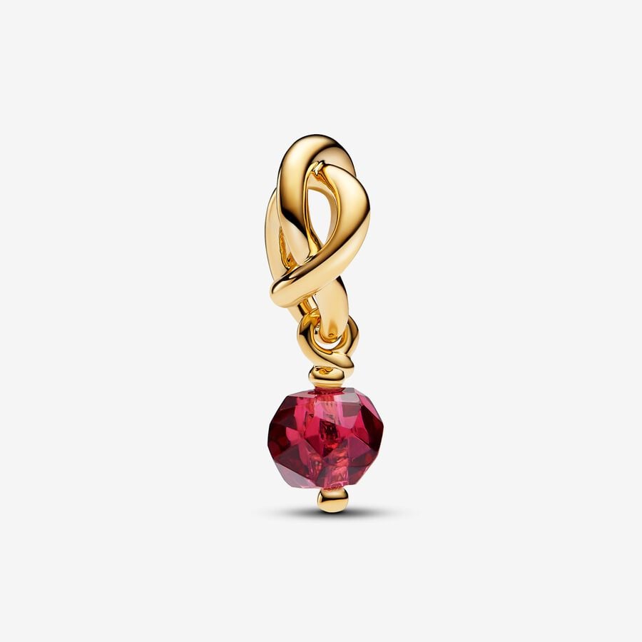 Pandora July Birthstone Eternity Circle Dangle Charm