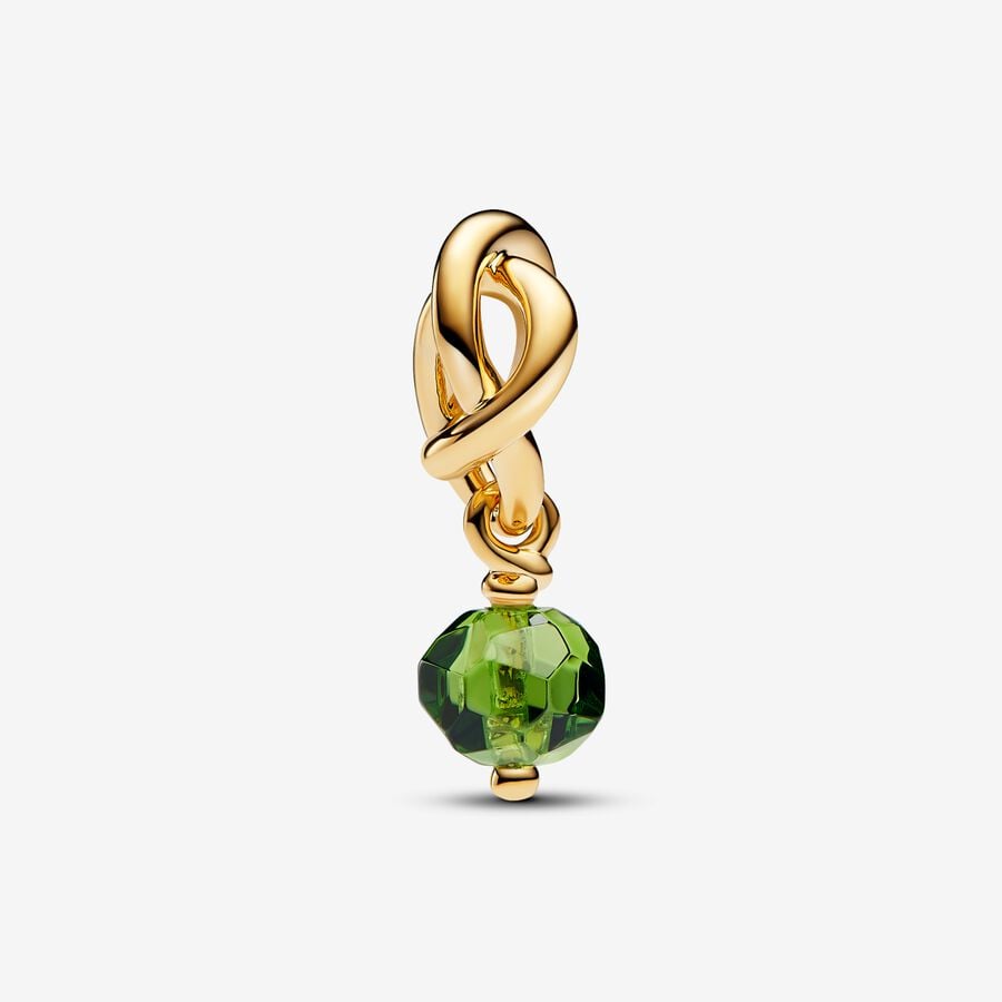 Pandora August Birthstone Eternity Circle Dangle Charm
