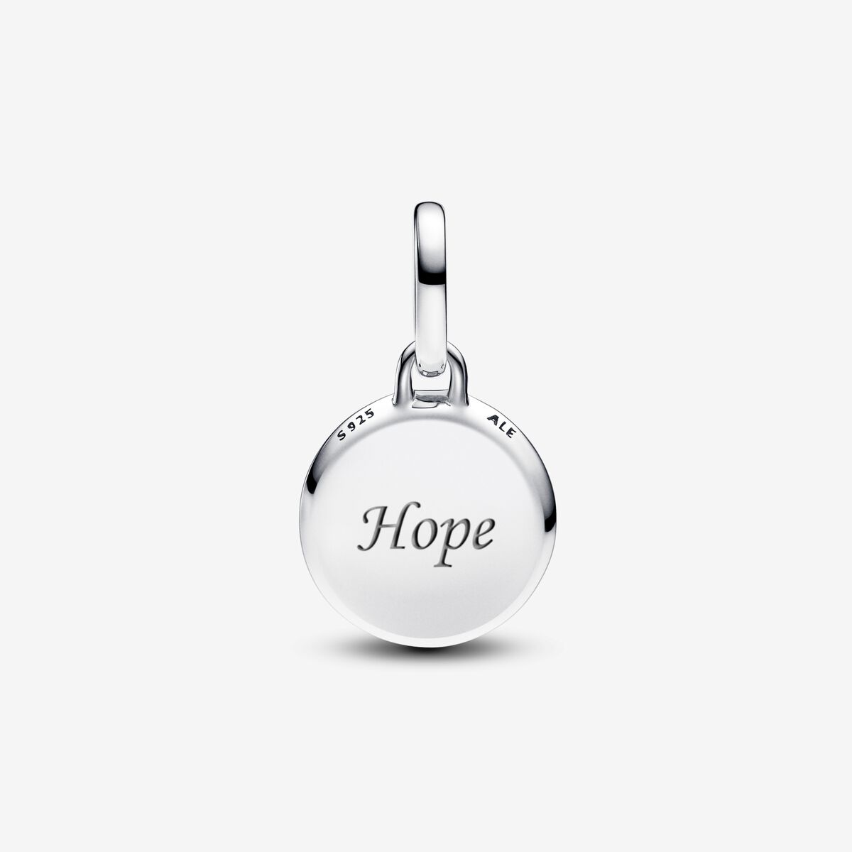 Pandora ME Red Murano Glass Engravable Mini Medallion Charm