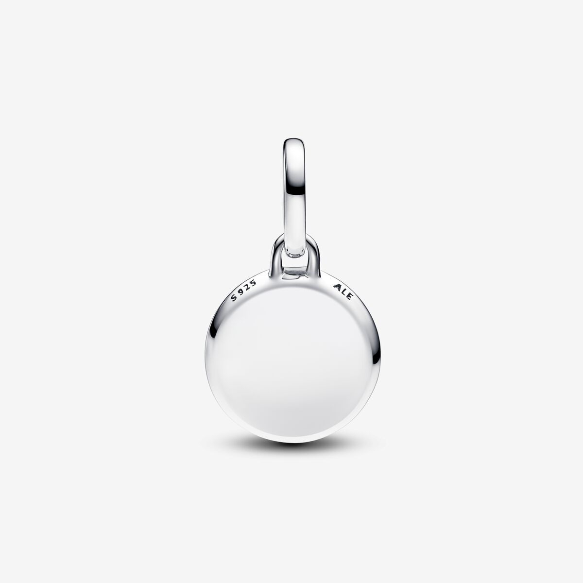 Pandora ME Red Murano Glass Engravable Mini Medallion Charm