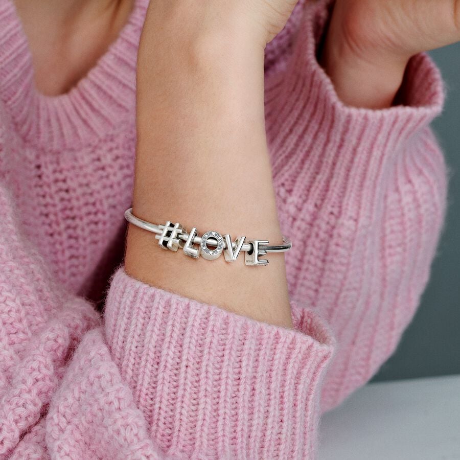 Pandora Letter E Alphabet Charm