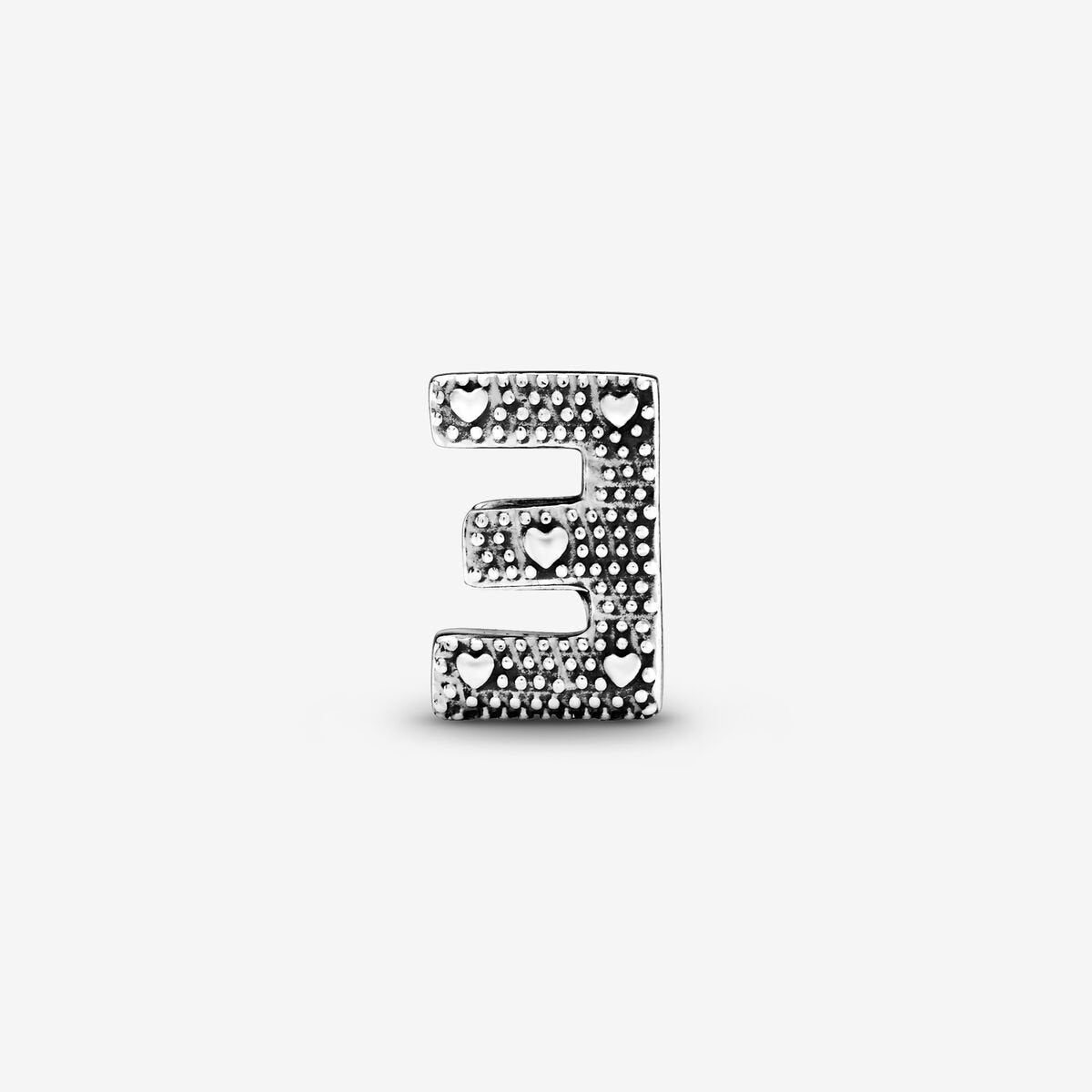 Pandora Letter E Alphabet Charm