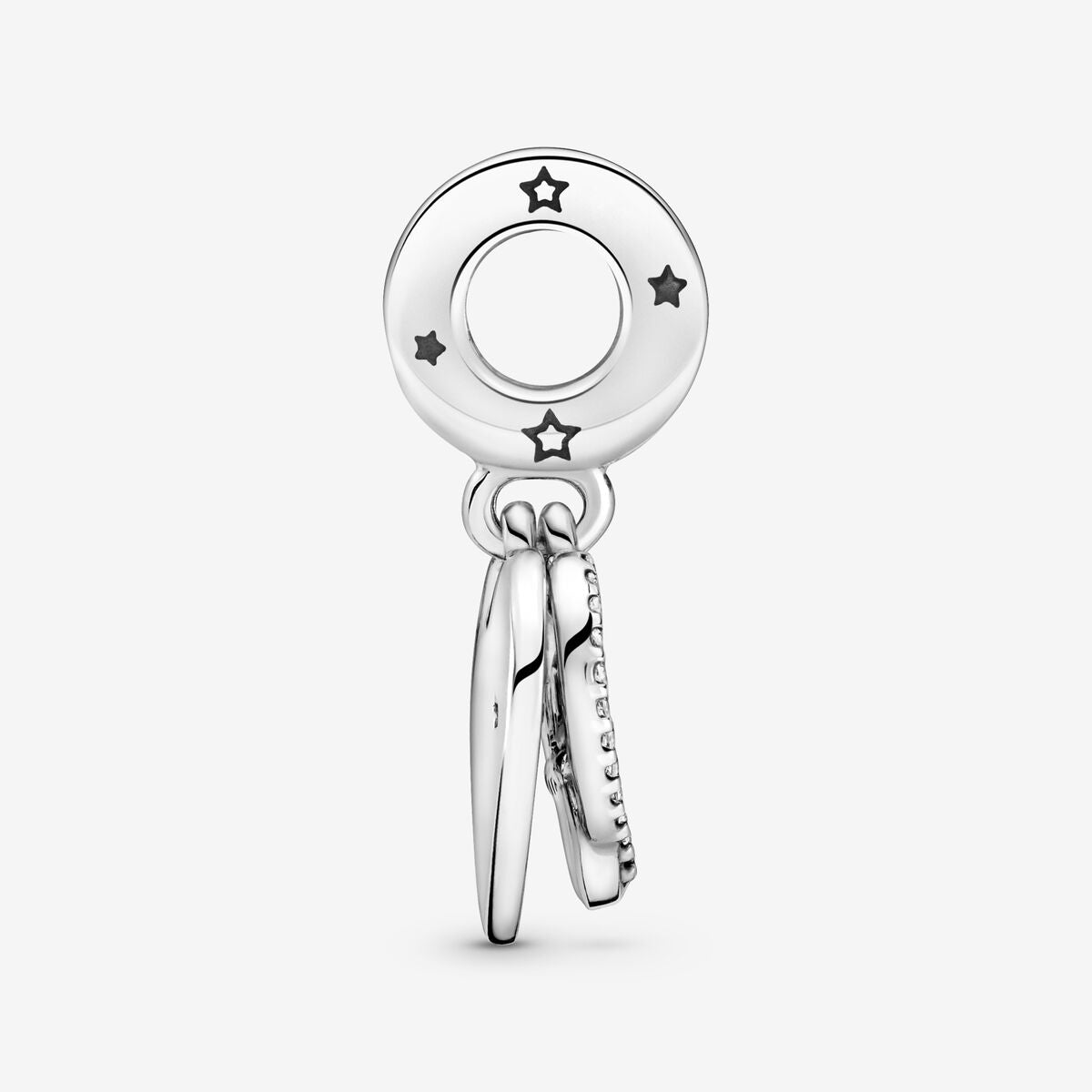 Pandora Cats & Hearts Dangle Charm