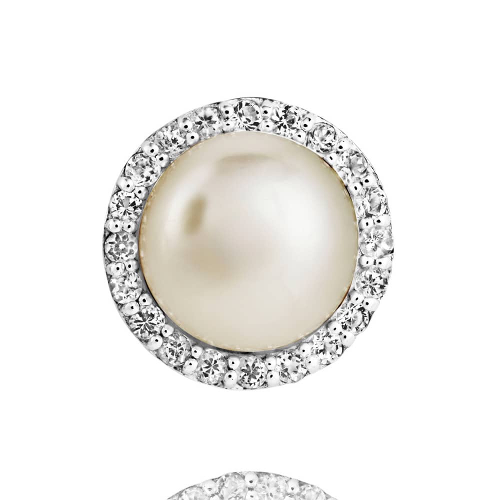 Jersey Pearls Amberley Cluster Pearl Earrings