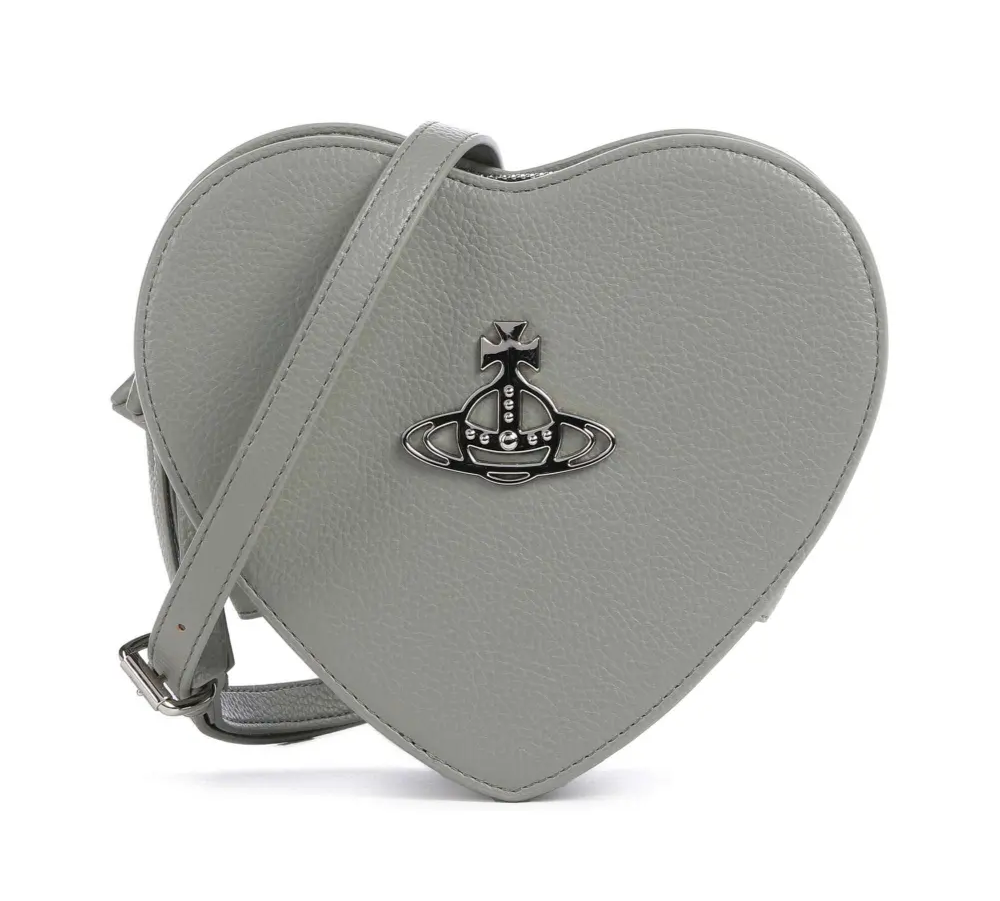 Vivienne Westwood Louise Re-Vegan Heart Crossbody Bag