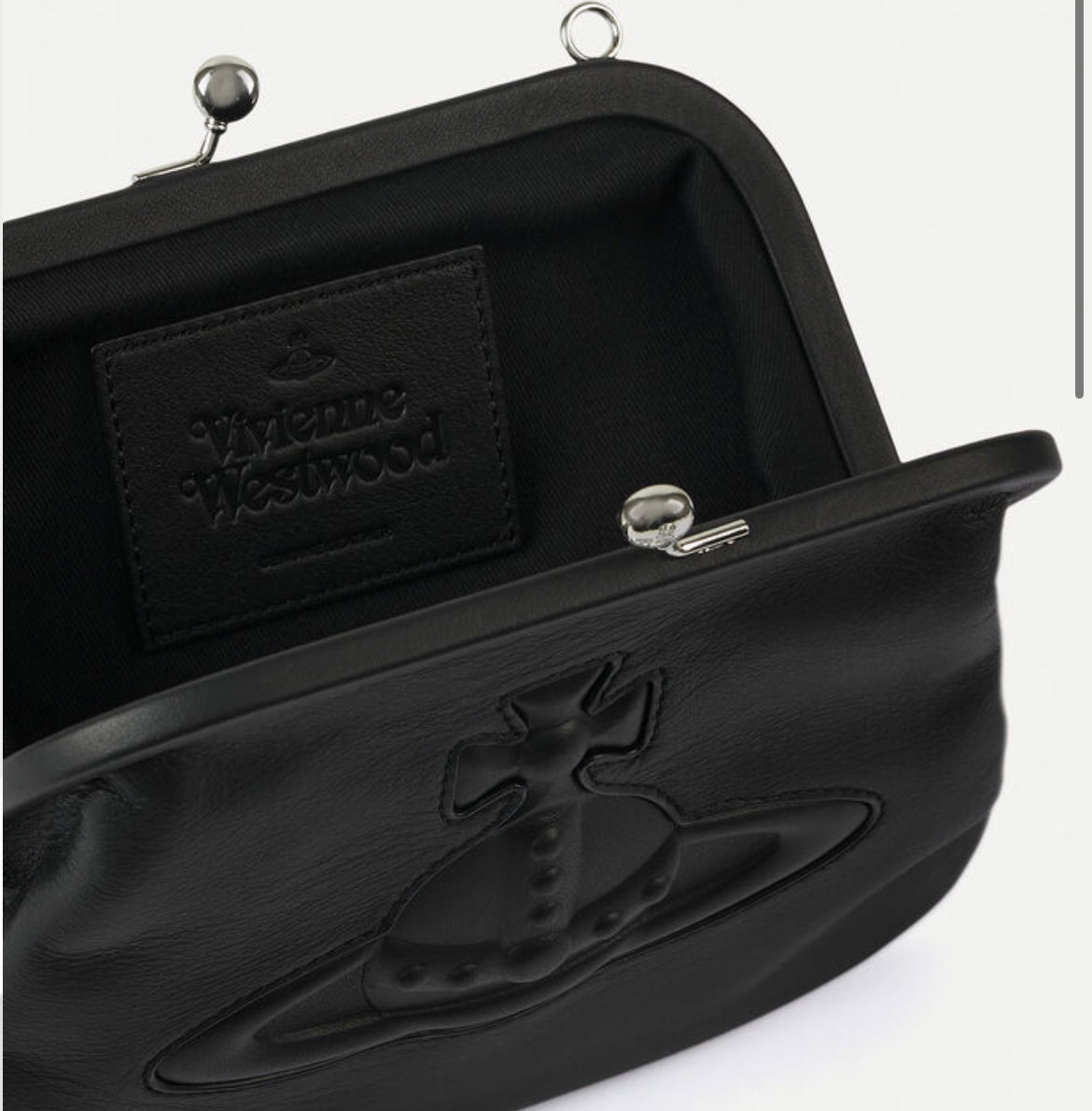 ◆Vivienne Westwood◆VIVIENNE'S CLUTCH バッグ Vivienne Westwood Vivienne's Clutch Beaded Leather Bag