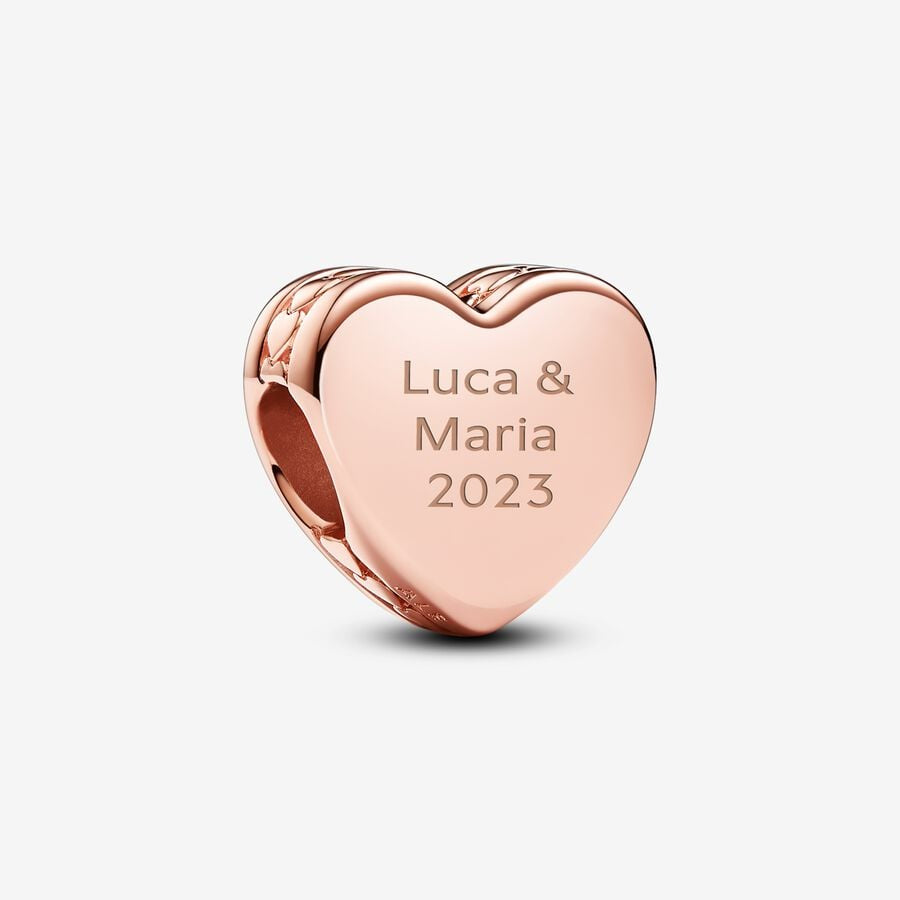 Pandora Engravable Heart Charm