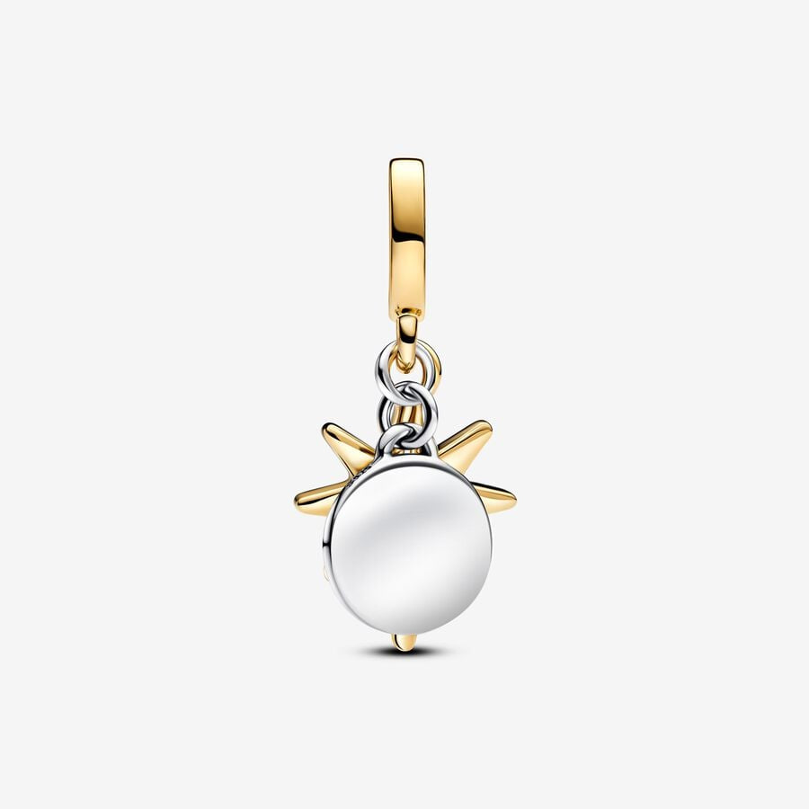 Pandora Engravable North Star Lab-grown Diamond Dangle Charm