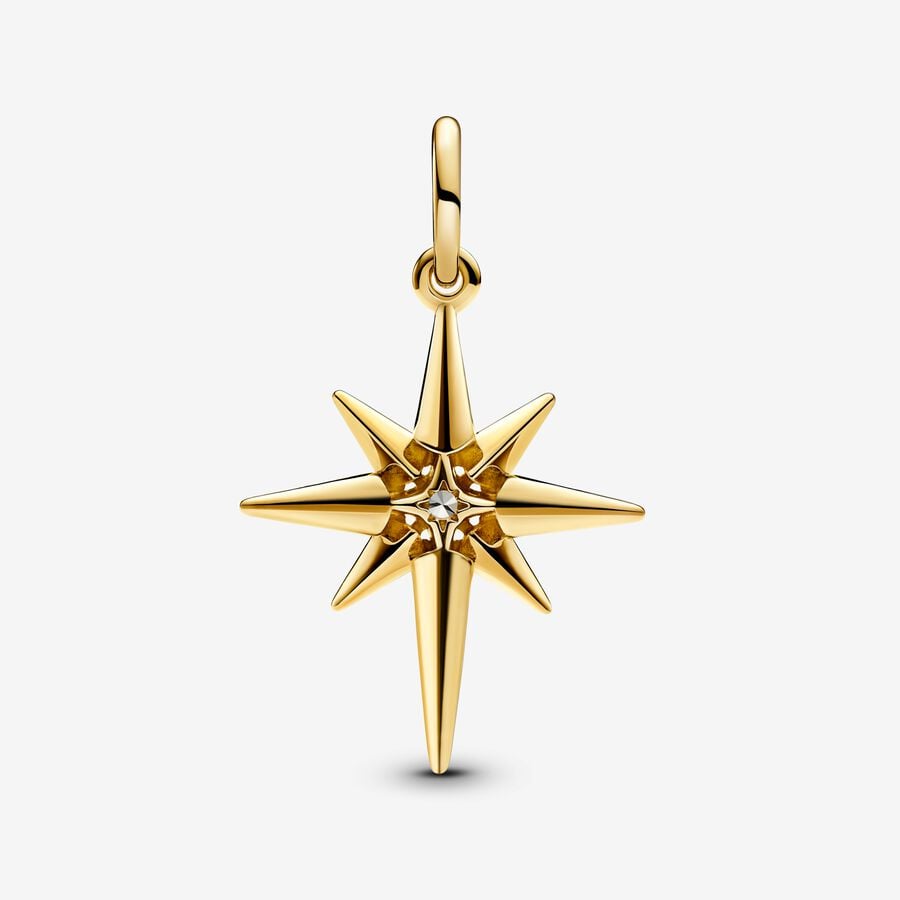 Pandora Sparkling North Star Dangle Charm