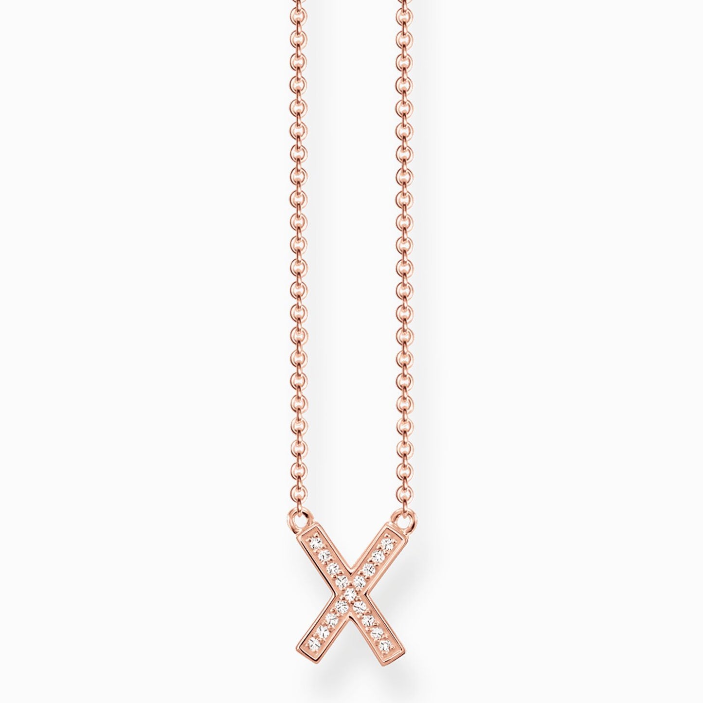 Thomas Sabo Rose Gold X Necklace