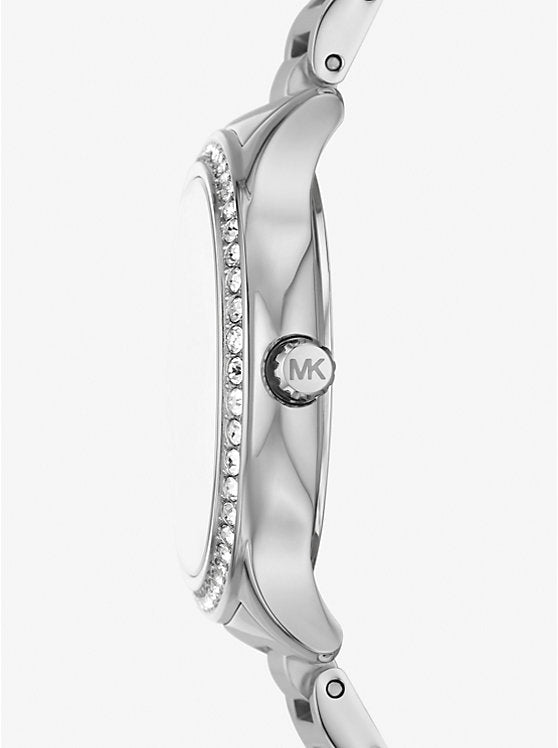 Michael Kors Sage Pavé Silver-Tone Ladies Watch