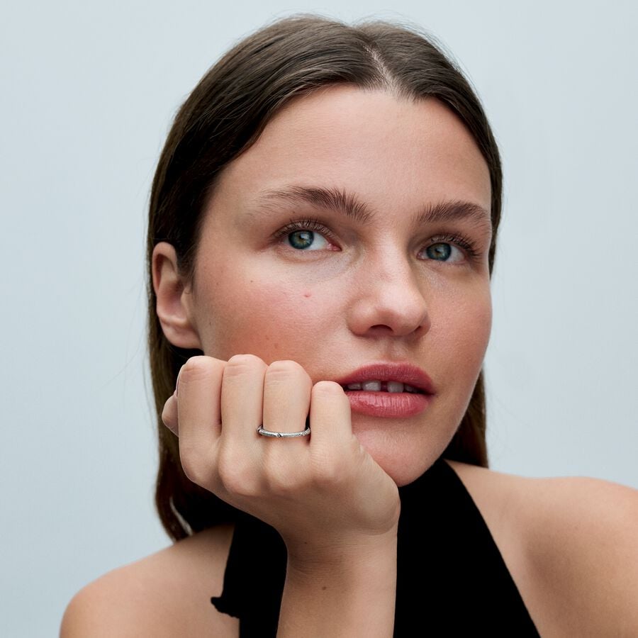 Pandora ME Texture & Stones Ring