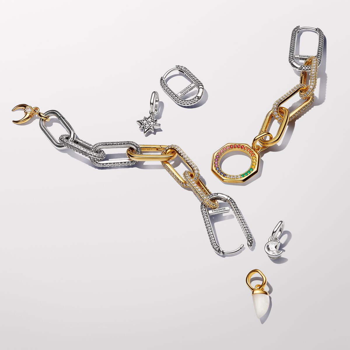 Pandora ME Texture & Stones Ring