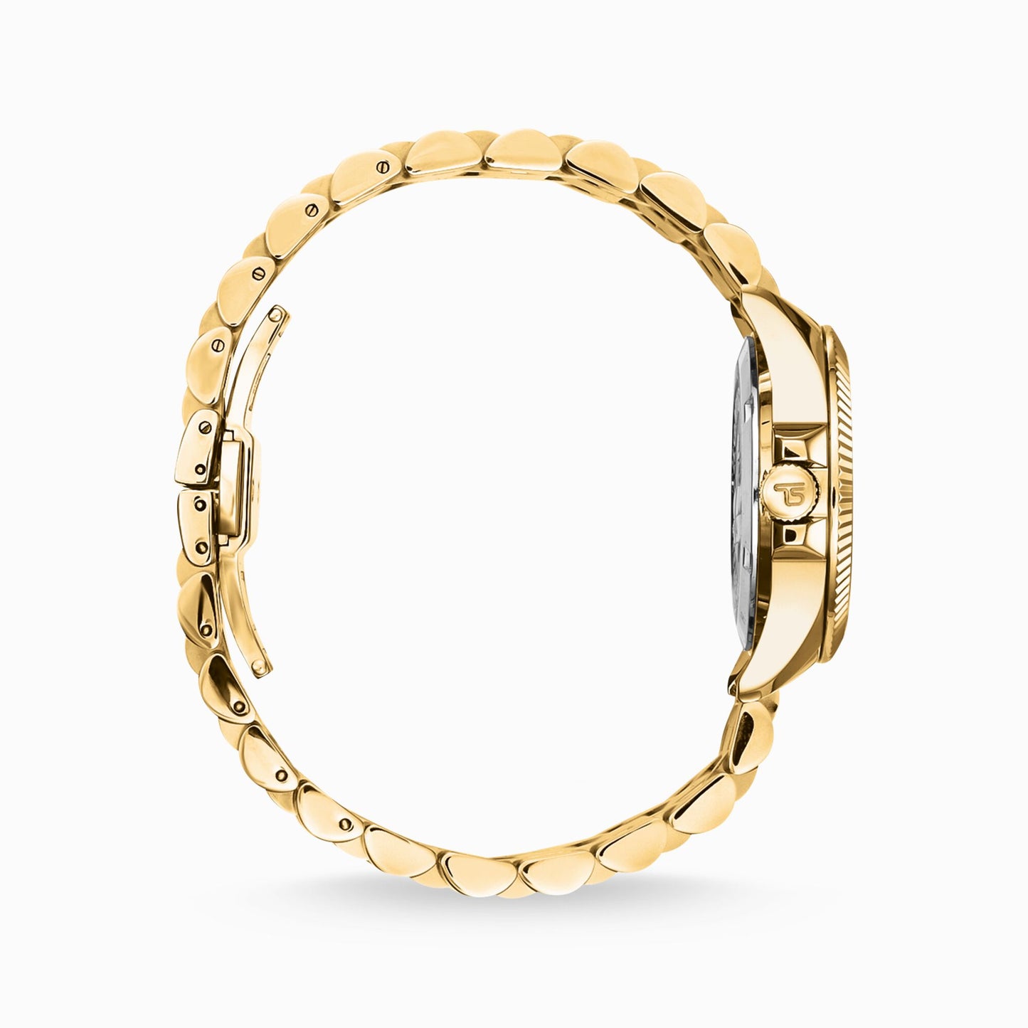 Thomas Sabo Divine Rainbow Coloured Stones Yellow Gold-coloured Watch