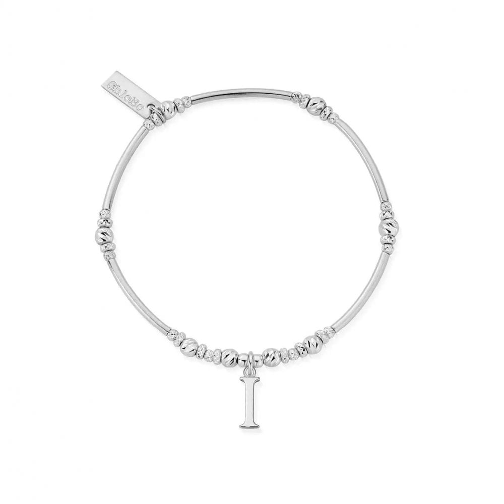 Chlobo Silver Iconic Initial I Bracelet