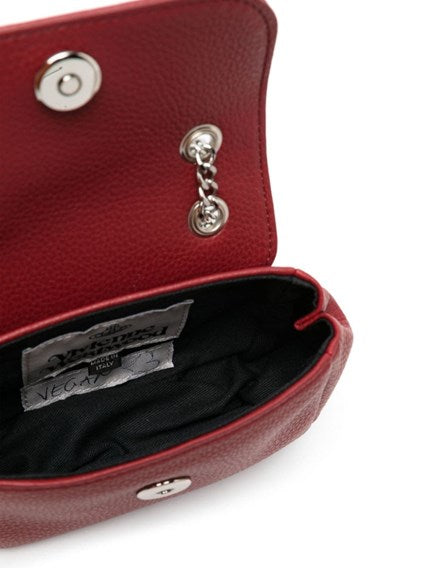 Vivienne Westwood】 Re Vergan Small Purse Cross Bag Red NEW