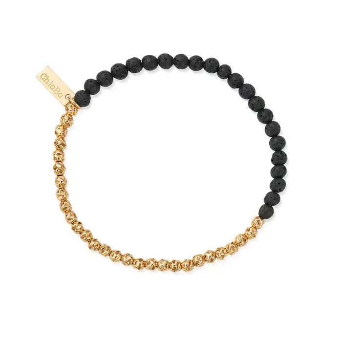 ChloBo Men's Black Principal Bracelet