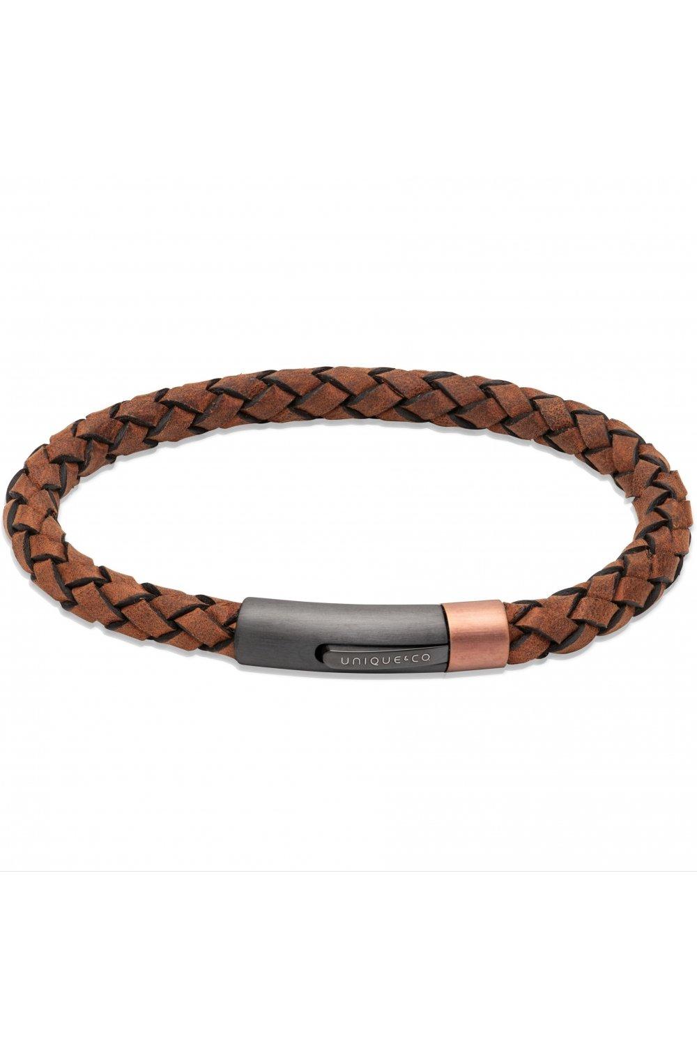 Unique B505DB Stainless Steel Bracelet 21cm