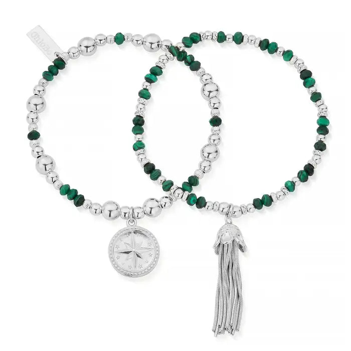 Chlobo Forever Wandering Malachite Set Of 2