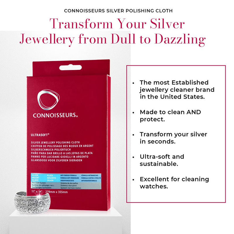 Connoisseurs Silver Polishing Cloth