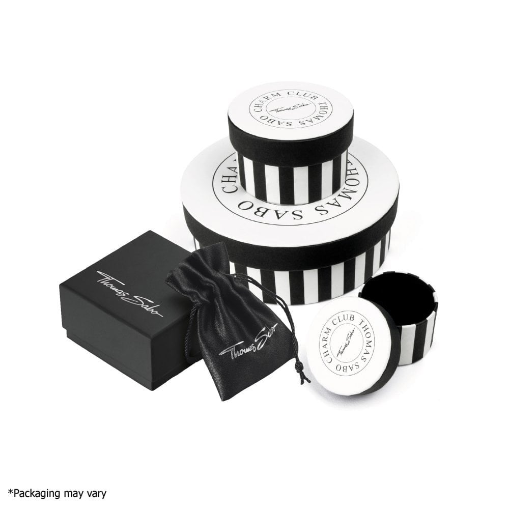 Thomas Sabo Leather Strap Lobster Clasp Bracelet