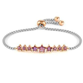 Nomination Milleluci Colour Edition Purple Star Bracelet