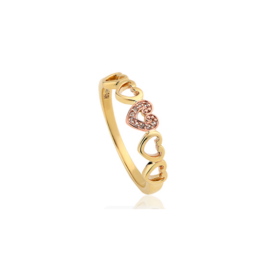 Clogau Affinity Heart Stacking Ring