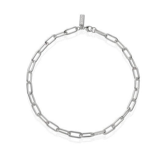 ChloBo Couture Silver Medium Link Necklace