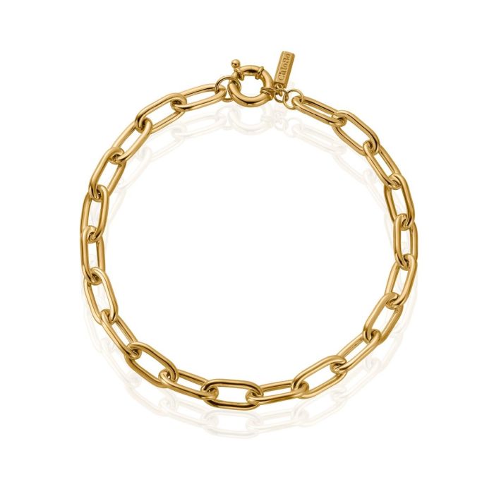 Load image into Gallery viewer, ChloBo Couture Gold Chunky Link Necklace
