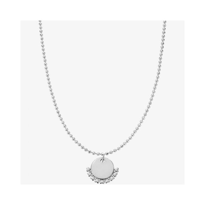 Chlobo Personalised Diamond Cut Adjustable Necklace Heart
