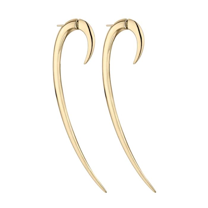 Shaun Leane Hook  Gold Tone Size 3 Earrings