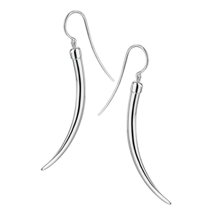 Shaun Leane No.1 Medium Earrings Silver