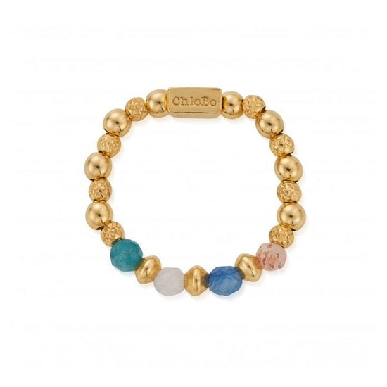 ChloBo Gold Shadows Of Peace Ring