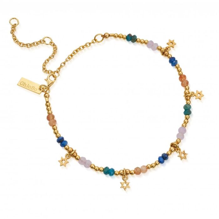 ChloBo Gold Nightfall Wishes Anklet