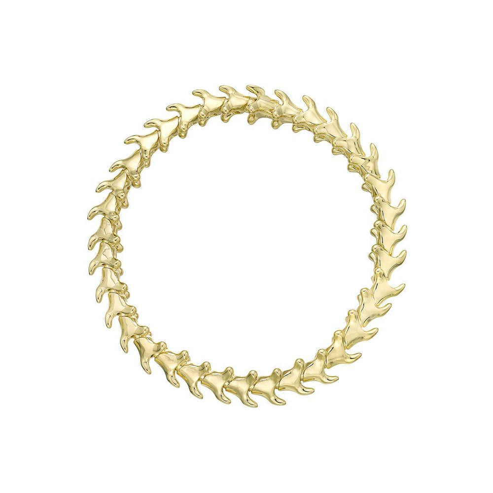 Shaun Leane Serpent Trace 18ct Yellow Gold Vermeil Slim Bracelet