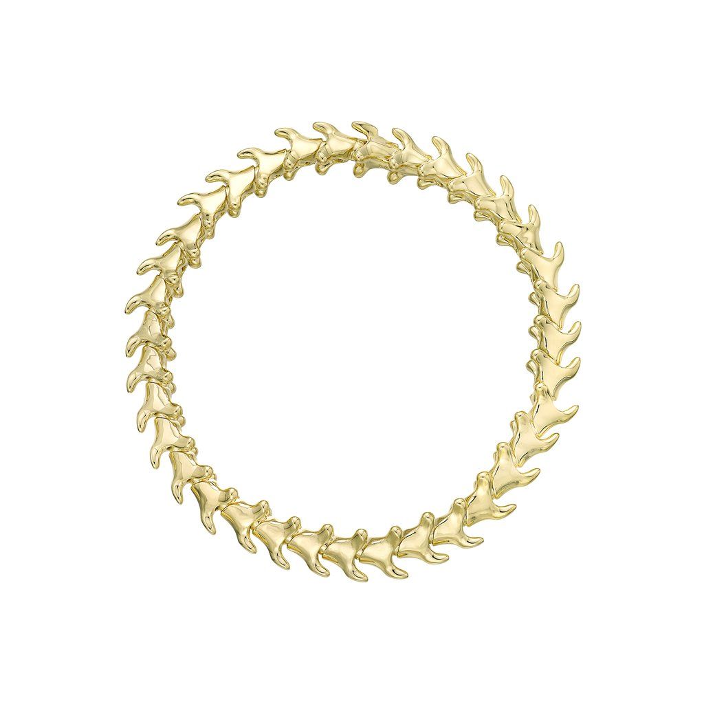 Shaun Leane Serpent Trace 18ct Yellow Gold Vermeil Slim Bracelet