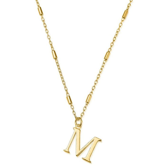 ChloBo Gold Iconic Initial Necklace - M