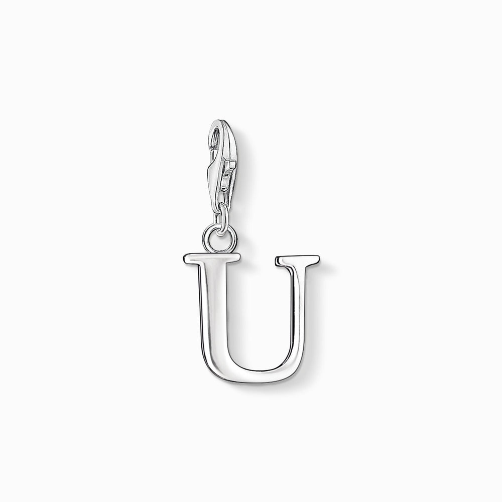 Thomas Sabo Silver Letter u Pendant Charm