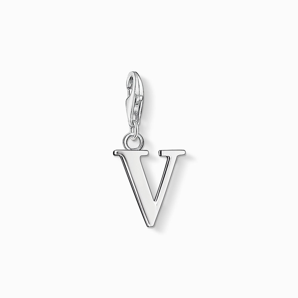 Thomas Sabo Charm pendant Letter V Pendant Charm