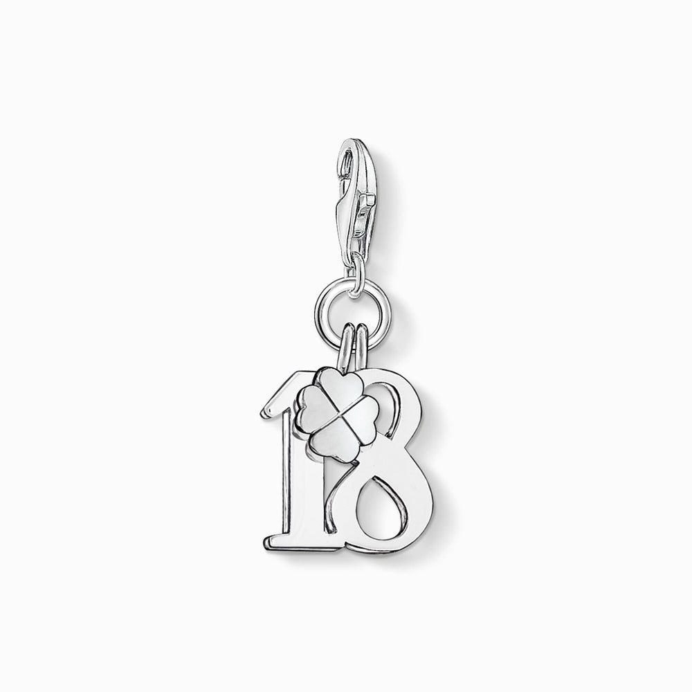 Thomas Sabo Lucky Number 18 Pendant Charm