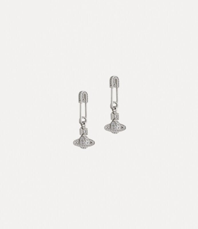 
                      
                        Vivienne Westwood Lucrece Earrings Platinum Tone
                      
                    
