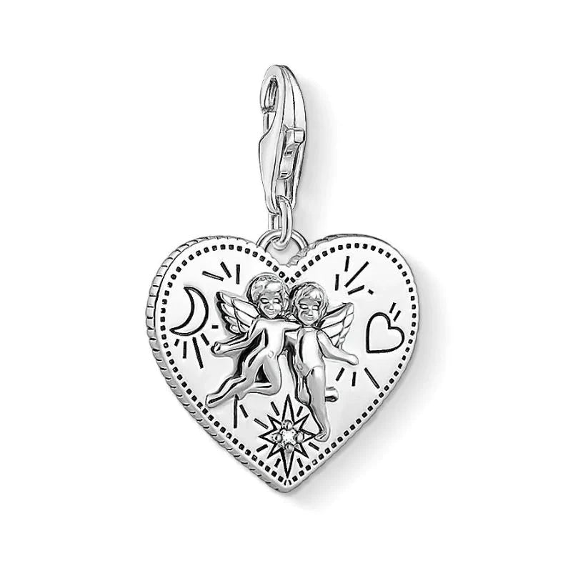 Thomas Sabo Two Angels Pendant Charm