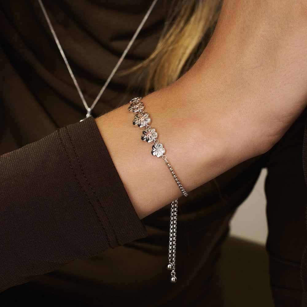 
                      
                        Clogau Nature’s Wonder Sterling Silver Forget-Me-Not Adjustable Bracelet
                      
                    